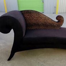 Chaise Lounge (Prince style) Handmade one-of-a-kind!