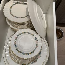 Vintage Gold Plated China