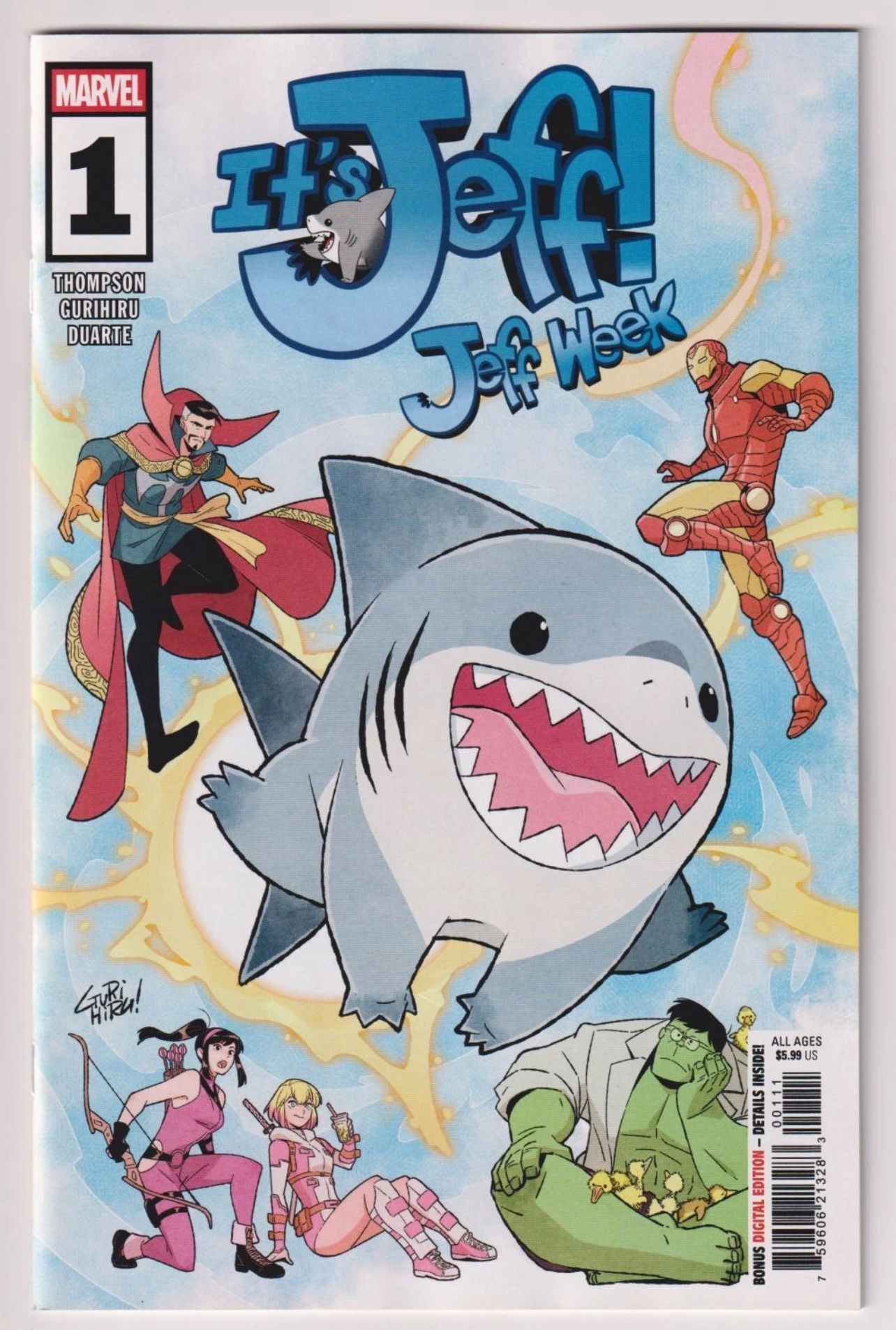 Its Jeff Week #1 Gurihiru Main Cvr (Marvel, 2025)