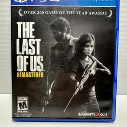 The Last Of Us Remastered PS4