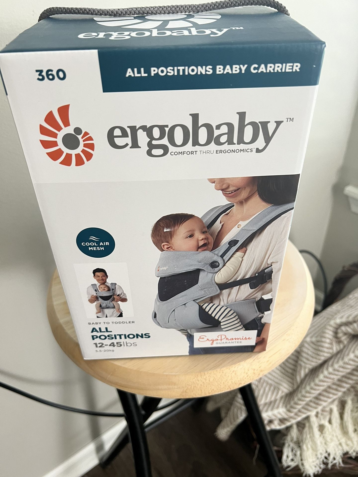 Ergobaby 360 Carrier (12-45lbs)