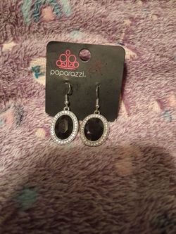 Black Diamond Earrings