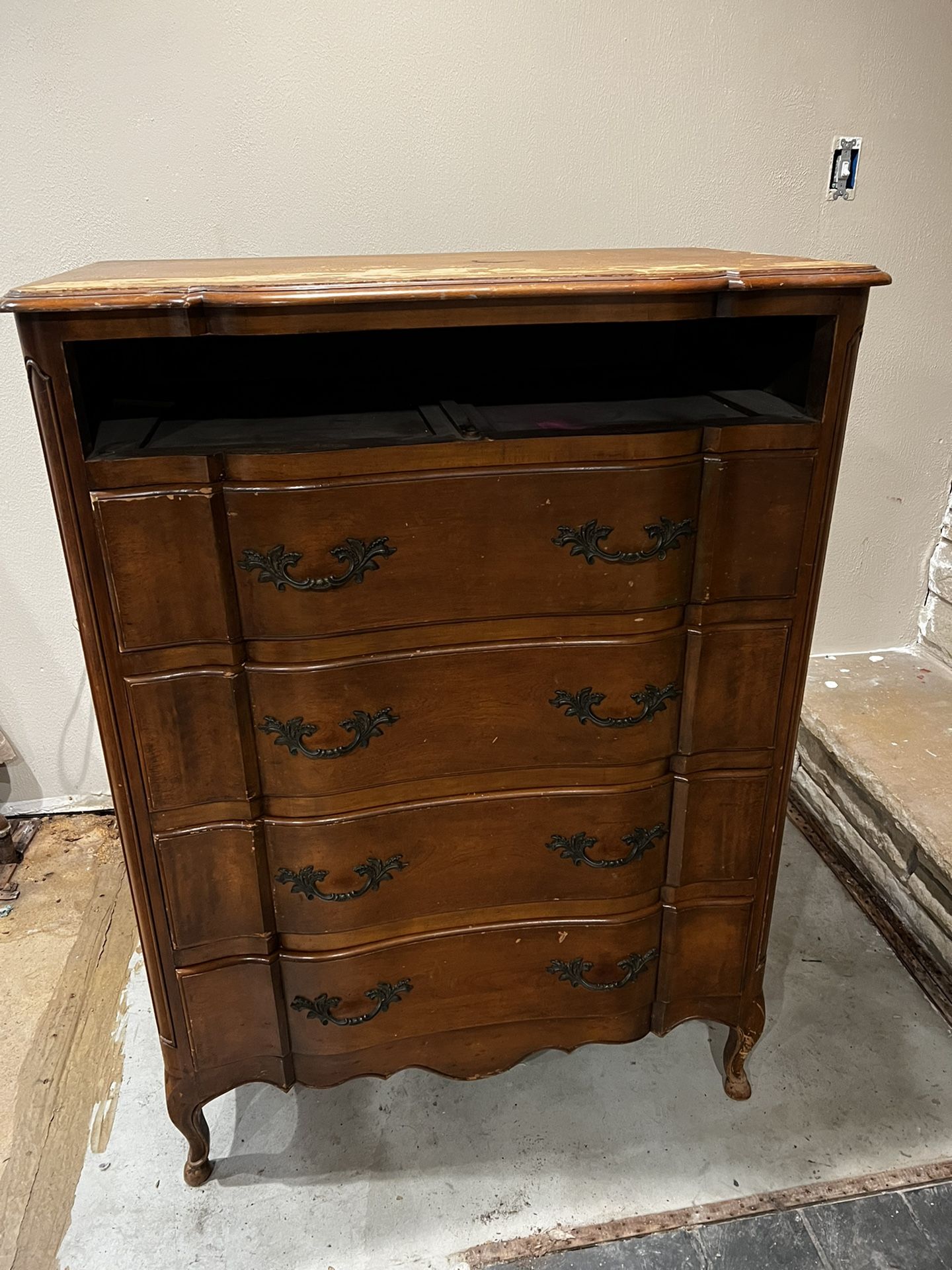 Antique Large Bureau Or Dresser