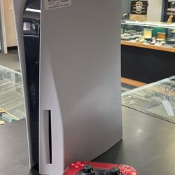 PlayStation 5 With Red controller (979)