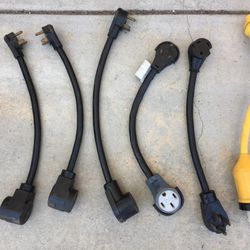 Power adapters and connectors
