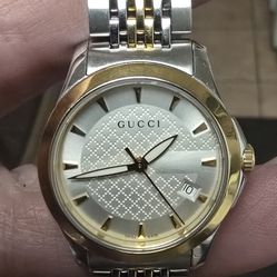 GUCCI G-Timeless 126.5 Series Silver Dial Ladies Watch YA126511
