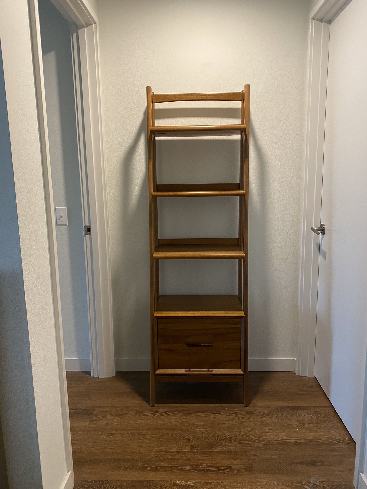 West Elm "Mid-century bookshelf with drawer 22 inches"