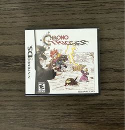 Chrono Trigger DS RARE w/ Poster