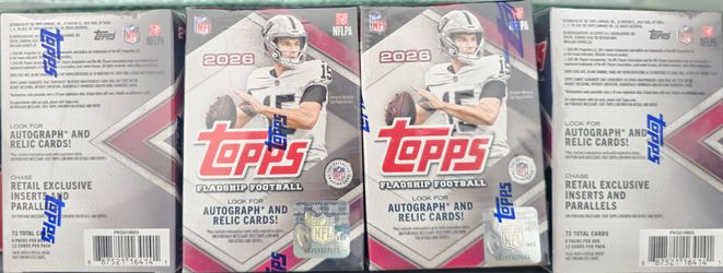 2026 Topps Flagship Football Blaster Box