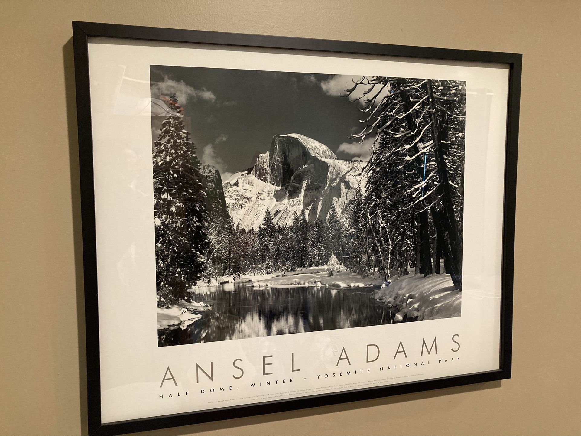 Ansel Adams Framed Picture 