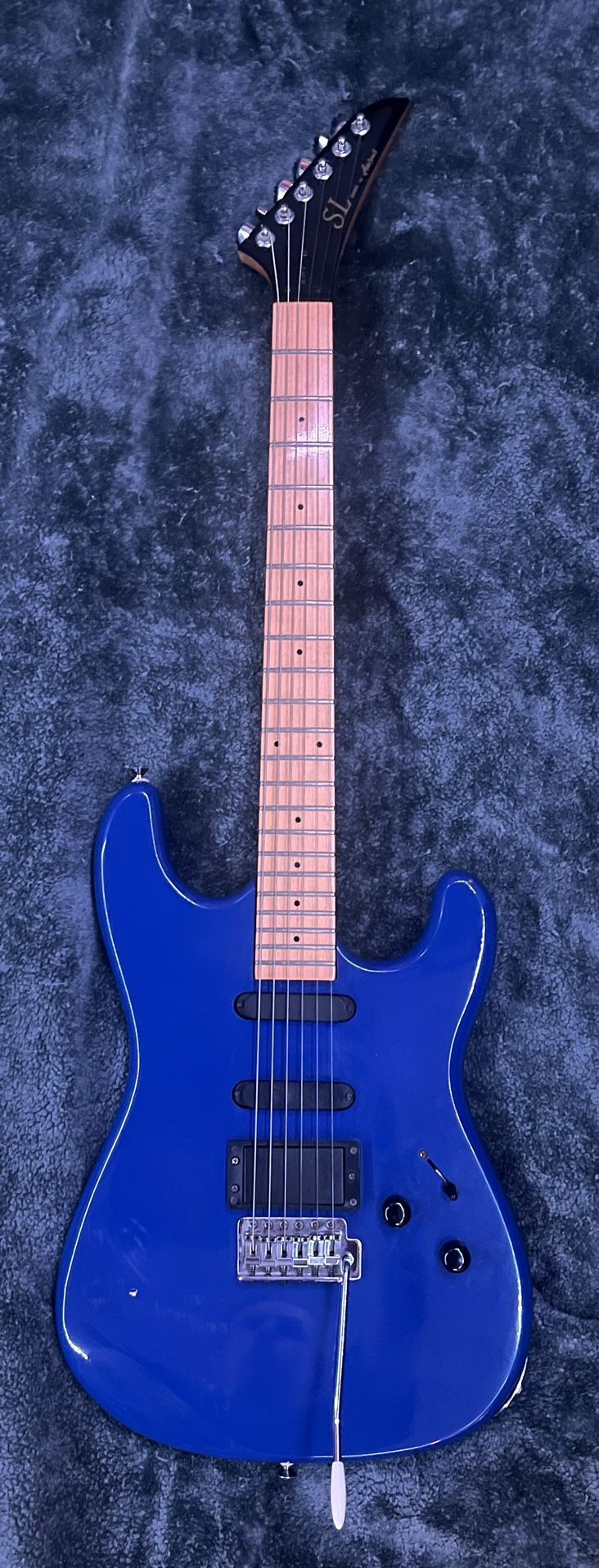 80’s Aria Pro II SL-ST-3 Blue Electric Guitar 