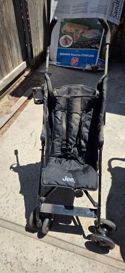 Black stroller