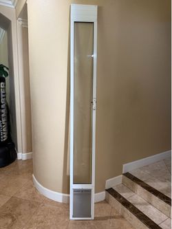 Tall Sliding Glass Pet Door Panel Insert
