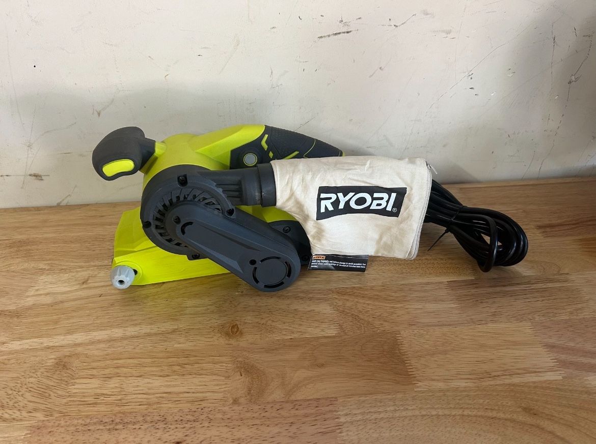 Ryobi Electric Corded Belt Sander Used Good Working Condition