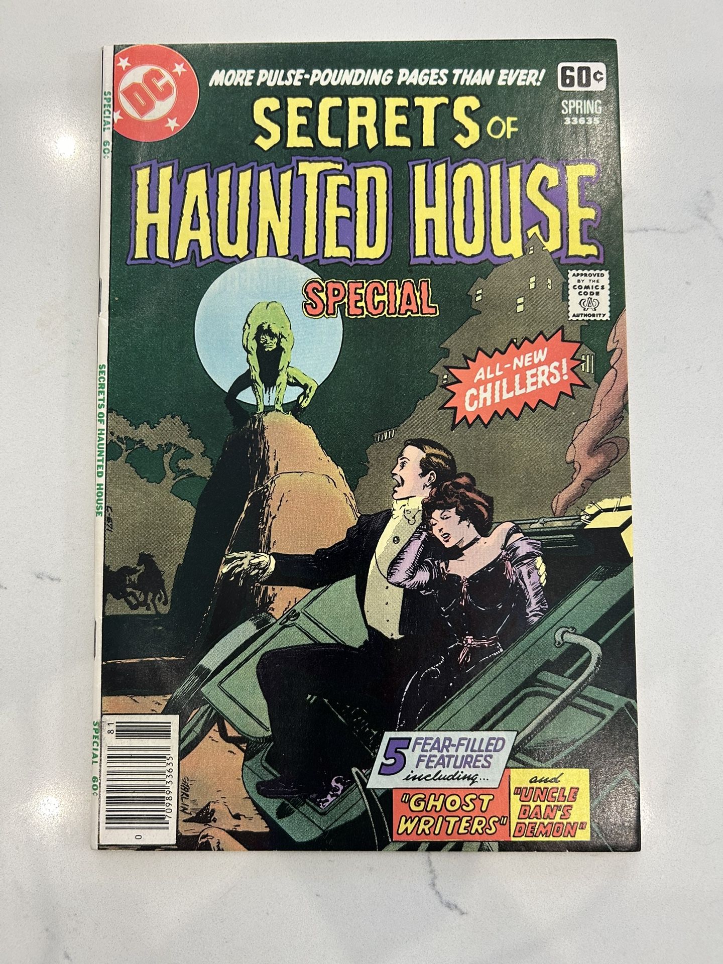 SECRETS OF HAUNTED HOUSE #10 DC COMICS 1978 HORROR COMIC, VF