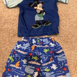 18 Months Swim Diaper iplay and rash guard