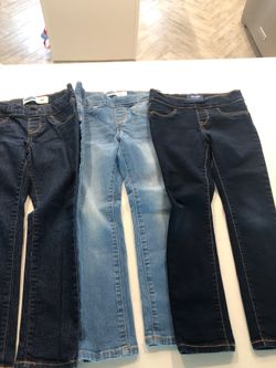 OldNavy skinny jeans size 6-7 girls