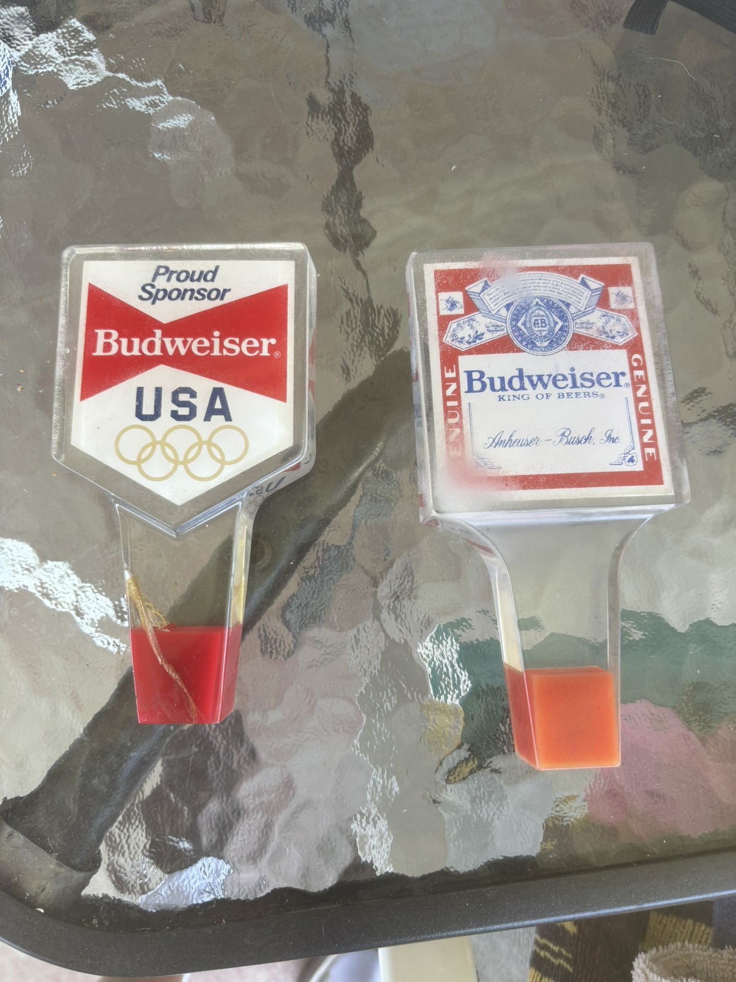 Budweiser Tap Handles