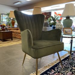 Brand New Velvety Accent Chair (multiple available, priced individually)