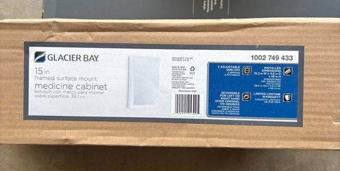 Glacier Bay Medicine Cabinet