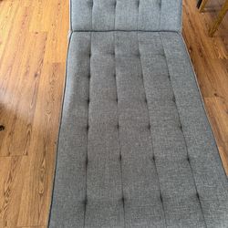 Grey Chaise  Lounge