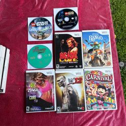 Wii Games $10 To $15 Each 