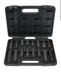 MADDOX Locking Lug Nut Master Key Set, 16-Piece