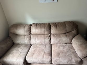 Sofa and love seat