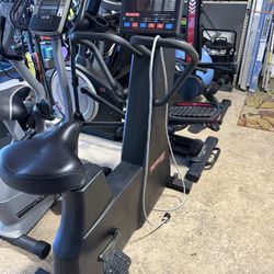 Scifit 5500 Upright Exercise Bike Commercial  Rehab