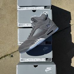Jordan 5 Wolf Gray