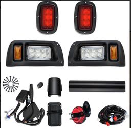 Golf Cart Deluxe Light Kit for Club Car DS 12V Street Legal Golf Cart