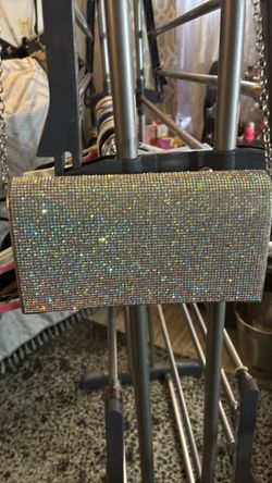 Vera Wang sparkly clutch