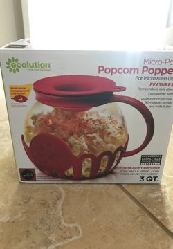 New Ecolution Popcorn Popper 3qt
