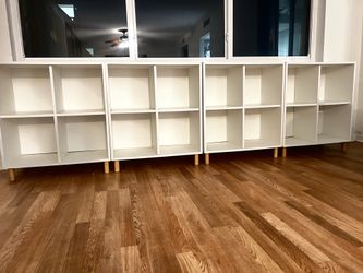 Set of 4 White Storage Organizer – $30 each or $100 for all 4