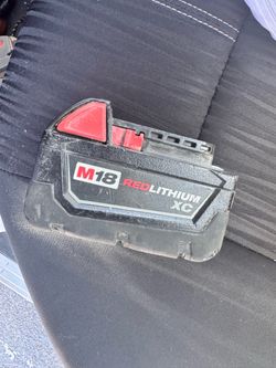 Milwaukee M18 battery