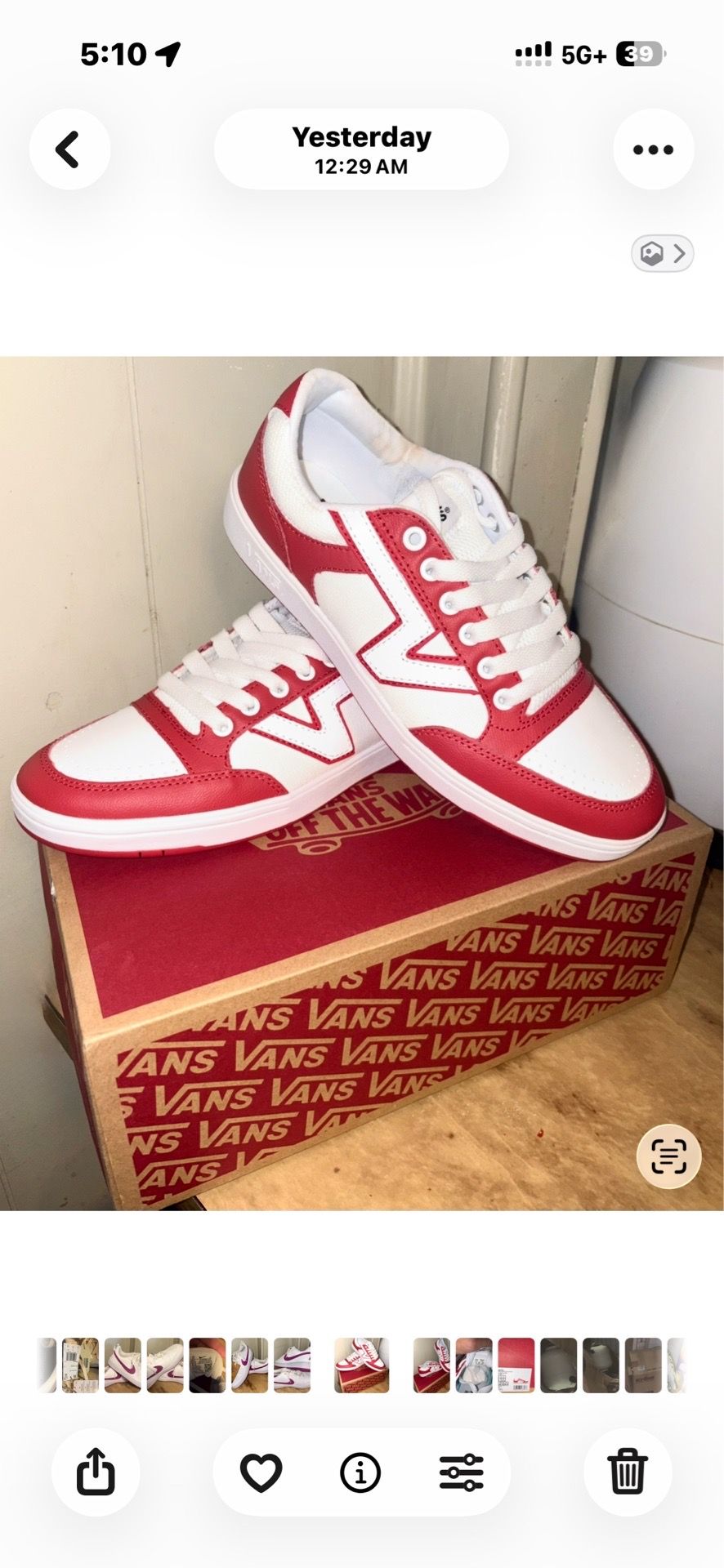 Vans Men's Lowland 2.0 Sneakers size 8 for sale