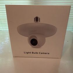 Light bulb camera