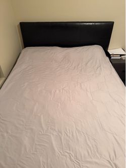 Queen size bed and Nightstand