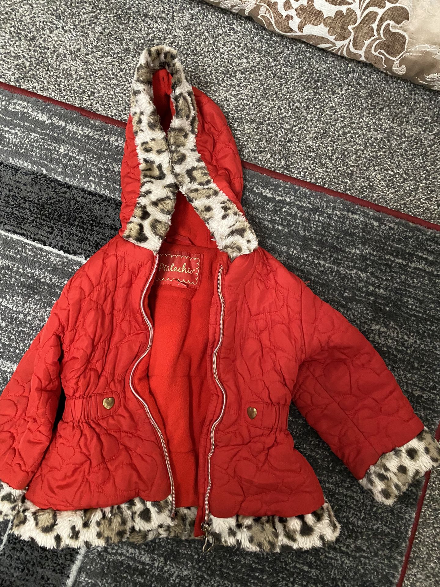 Soft coat red color I feel time use