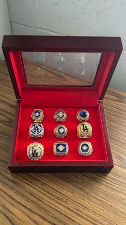 Dodgers replica 9 rings
