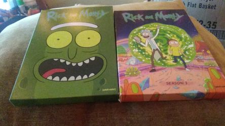 Rick and morty season 1 and 3 dvd set