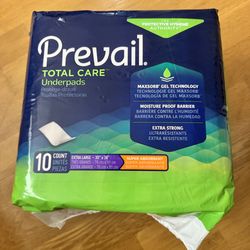 Prevail Total Care Underpads 30x36 inch