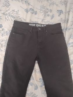 Vintage genes black brand black skinny jeans