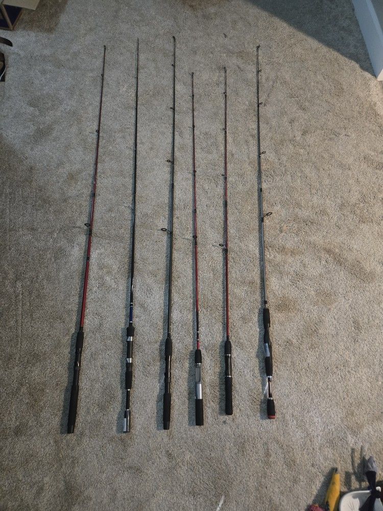 Fishing Poles (One Reel)