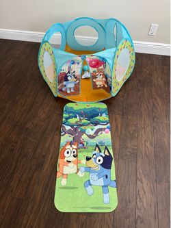 Bluey Pop Up Ball Pit that plays music