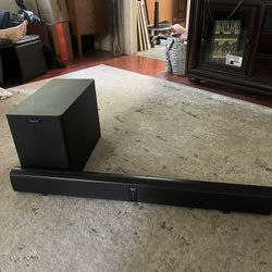 Klipsch Icon Soundbar And Wireless Subwoofer