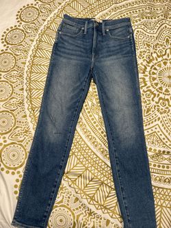 Madewell High Rise Skinny Jeans Size 27
