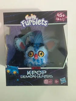 Furby Furblets K-Pop Demon Hunters Derpy Tiger Mini Interactive Plush - Hasbro
