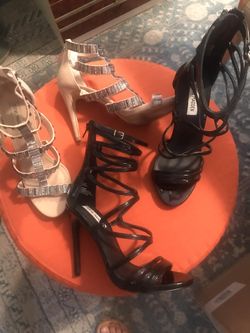 2 Pairs High Heel Shoes 9