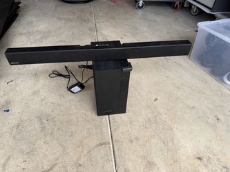 Sound bar and subwoofer - Samsung